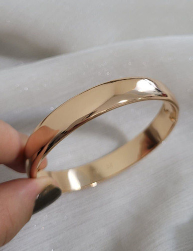 دستبند چفتی آینهای ژوپینگ | سطح صیقلی براق